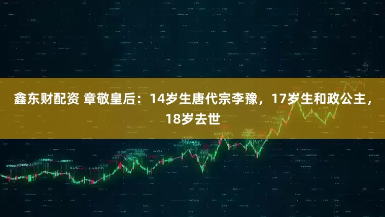 鑫东财配资 章敬皇后：14岁生唐代宗李豫，17岁生和政公主，18岁去世